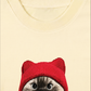 Áo Thun Relaxed Fit Working O'ttreats Red Meow