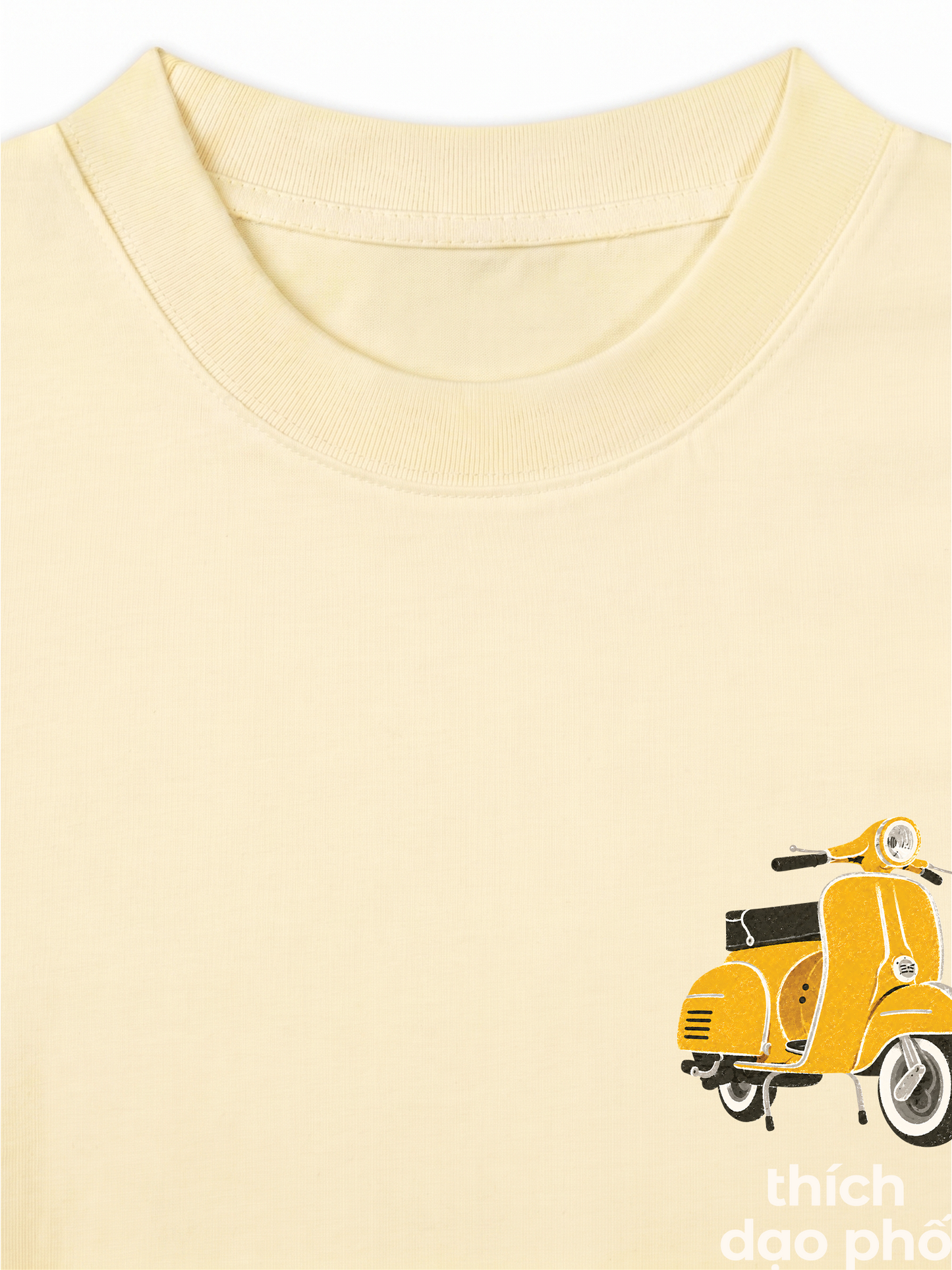 Áo Thun Relaxed Fit Thích Dạo Phố Yellow