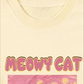 Áo Thun Relaxed Fit Meowy Cat Vicent