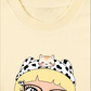 Áo Thun Relaxed Fit Cute Cow
