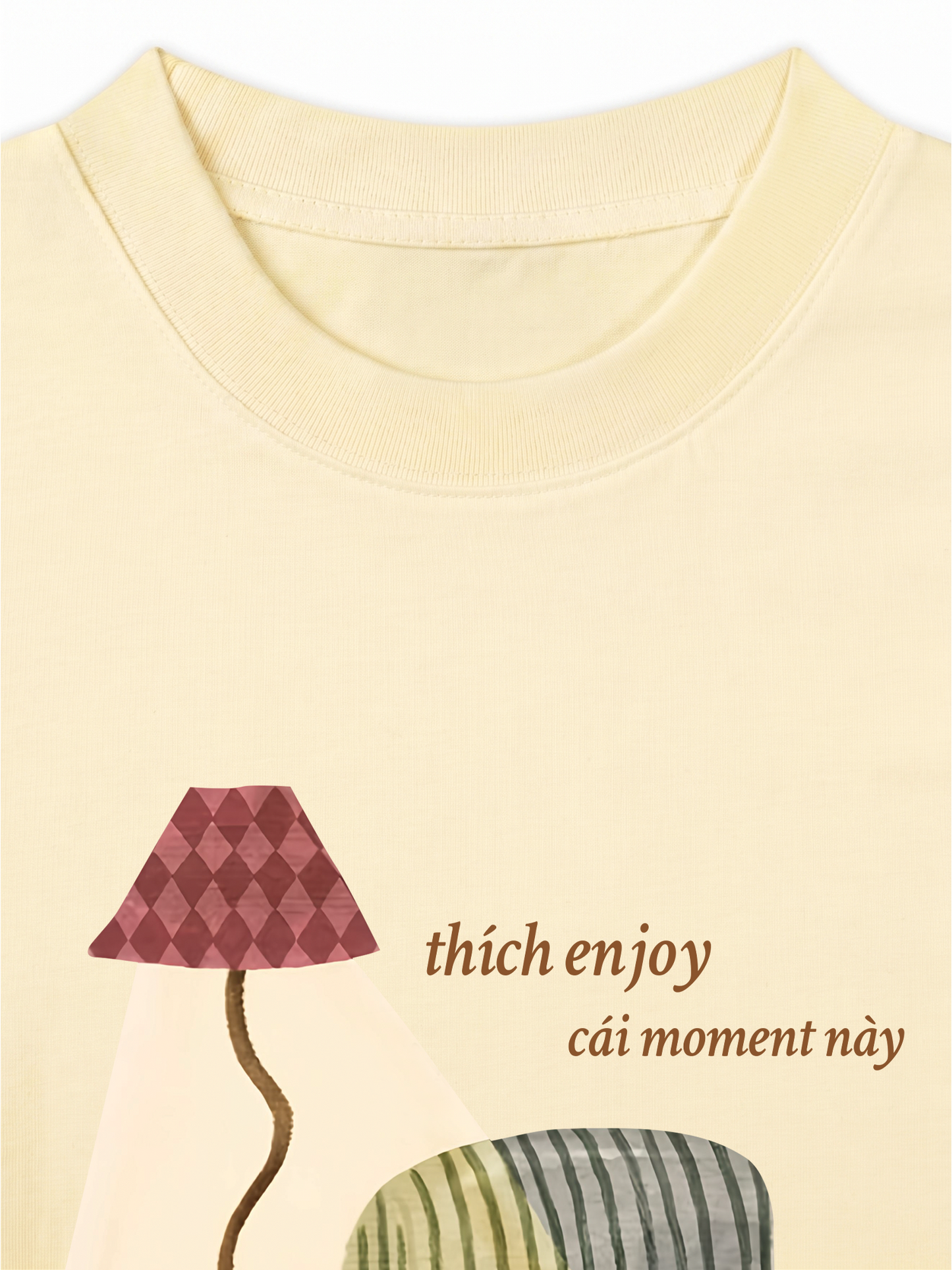 Áo Thun Relaxed Fit Thích Enjoy Cái Moment Này