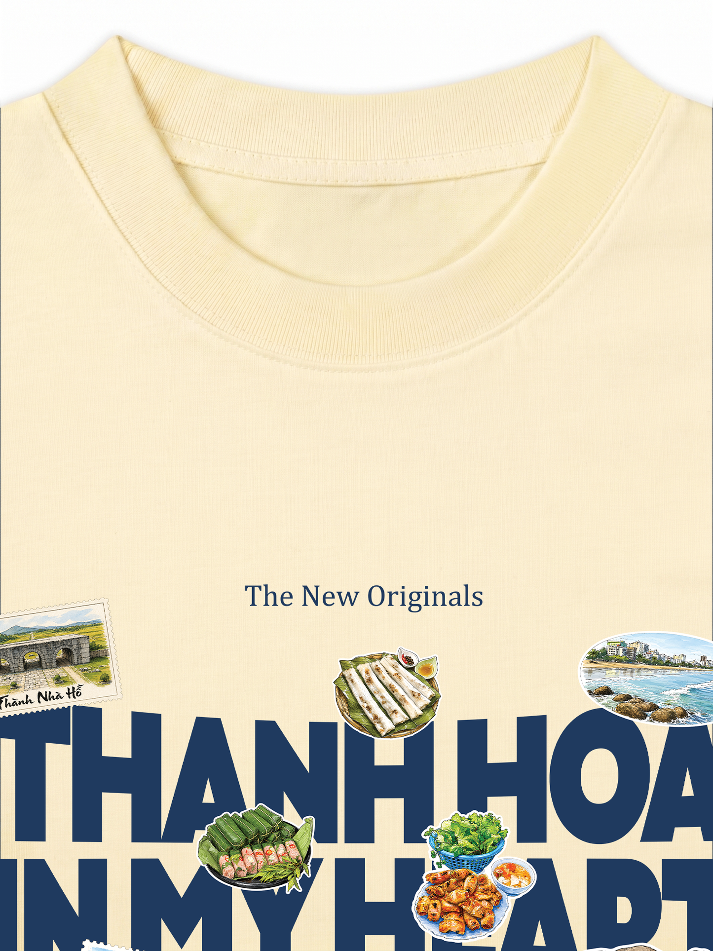 Áo Thun Relaxed Fit Thanh Hoa In My Heart