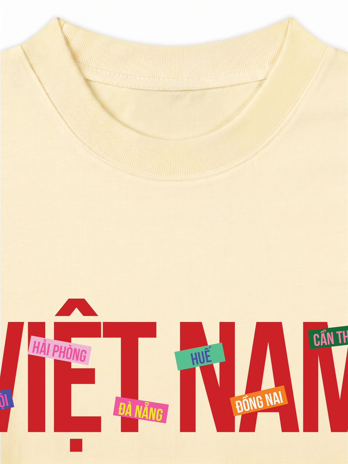 Áo Thun Relaxed Fit Việt Nam 7 Tỉnh Thành