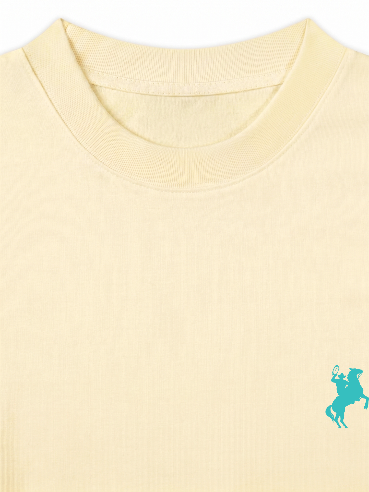 Áo Thun Relaxed Fit  Blue Tiffany Cowboy