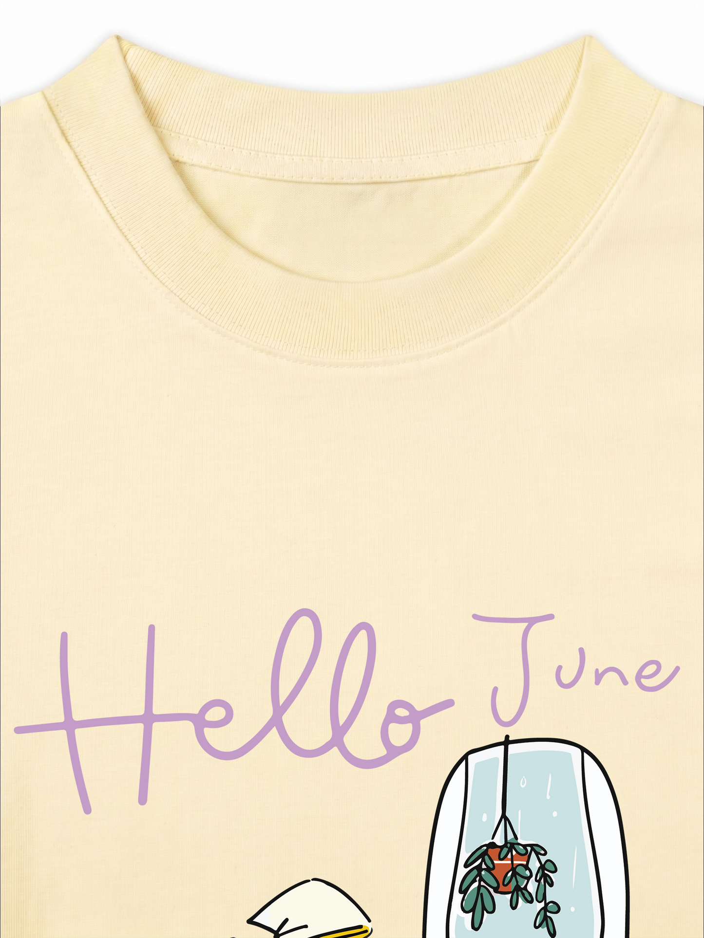 Áo Thun Relaxed Fit Hello June