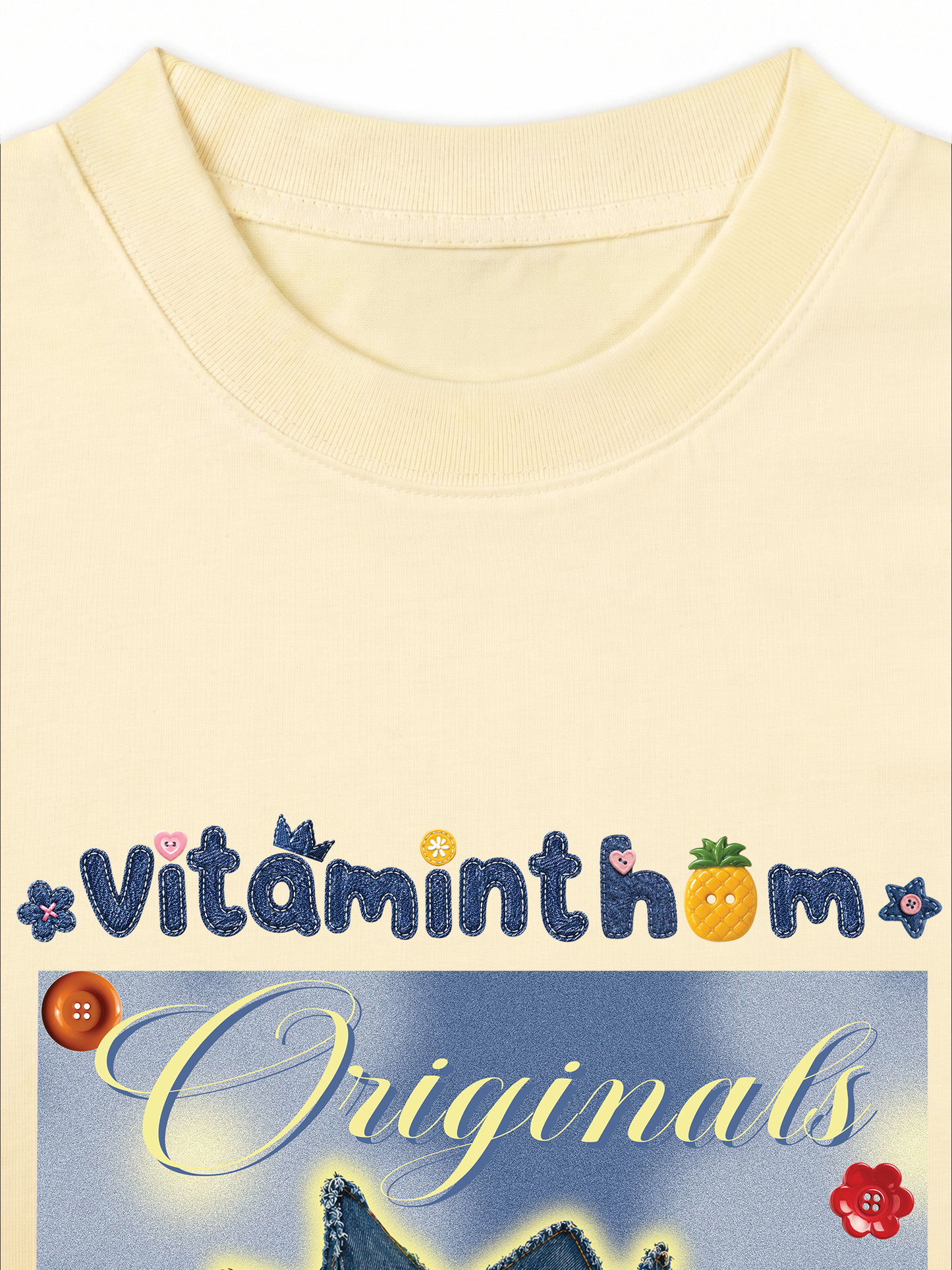 Áo Thun Relaxed Fit Vitaminthom Mặc Vest