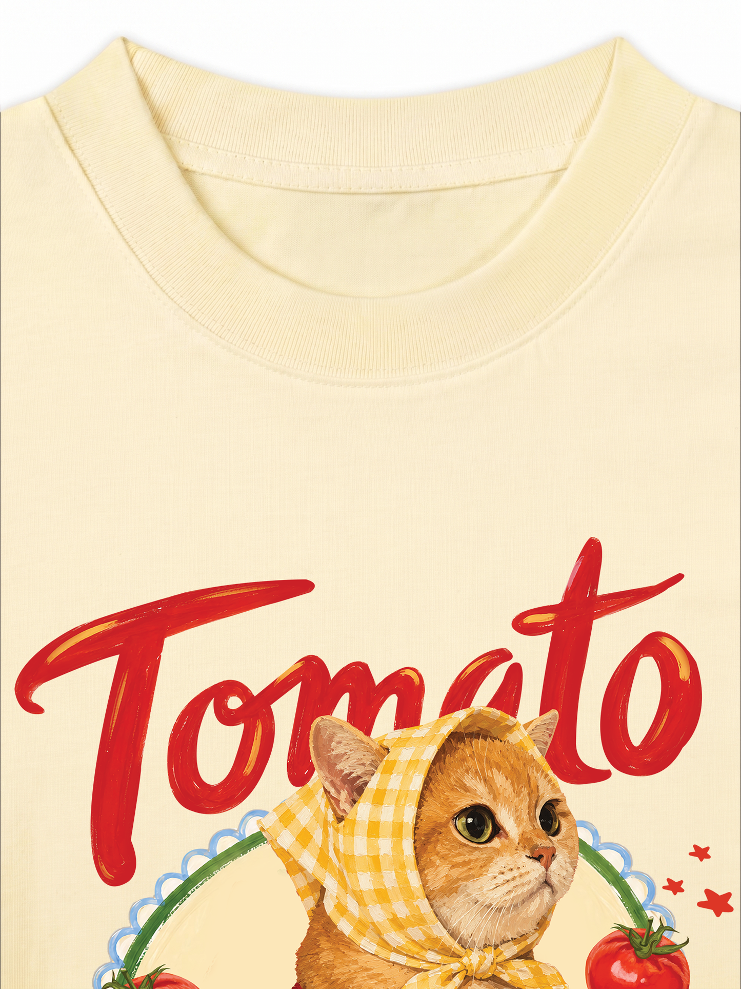 Áo Thun Relaxed Fit Tomato Meow