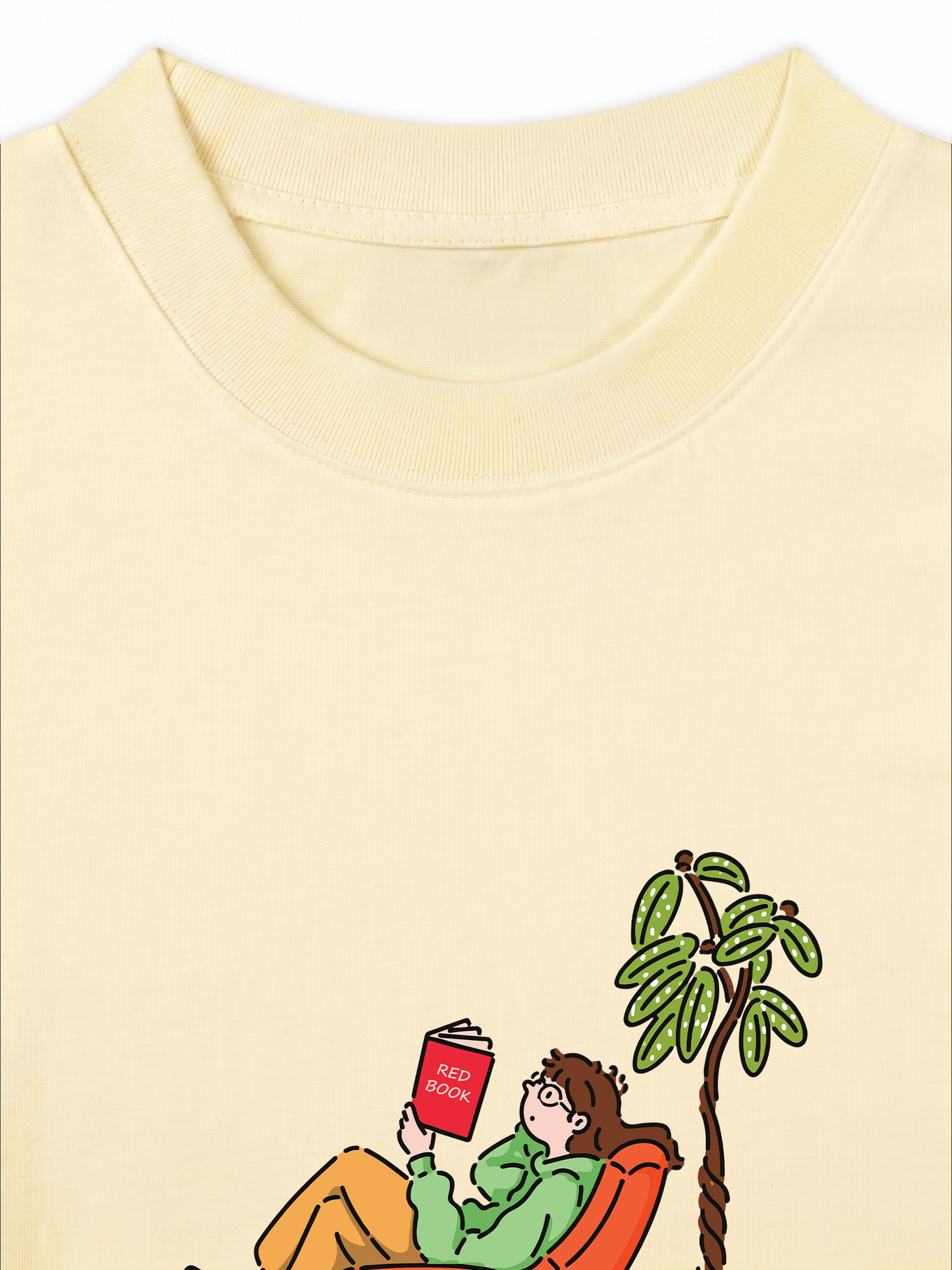 Áo Thun Relaxed Fit Không Thích Náo Nhiệt, Chỉ Thích Bình Yên