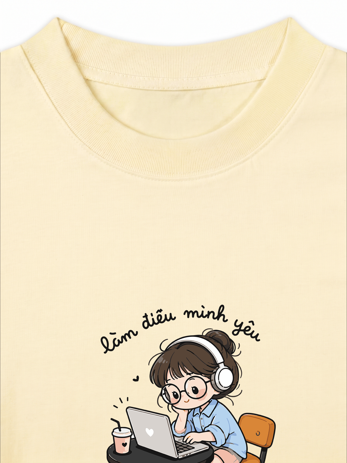 Áo Thun Relaxed Fit  Làm Điều Mình Yêu