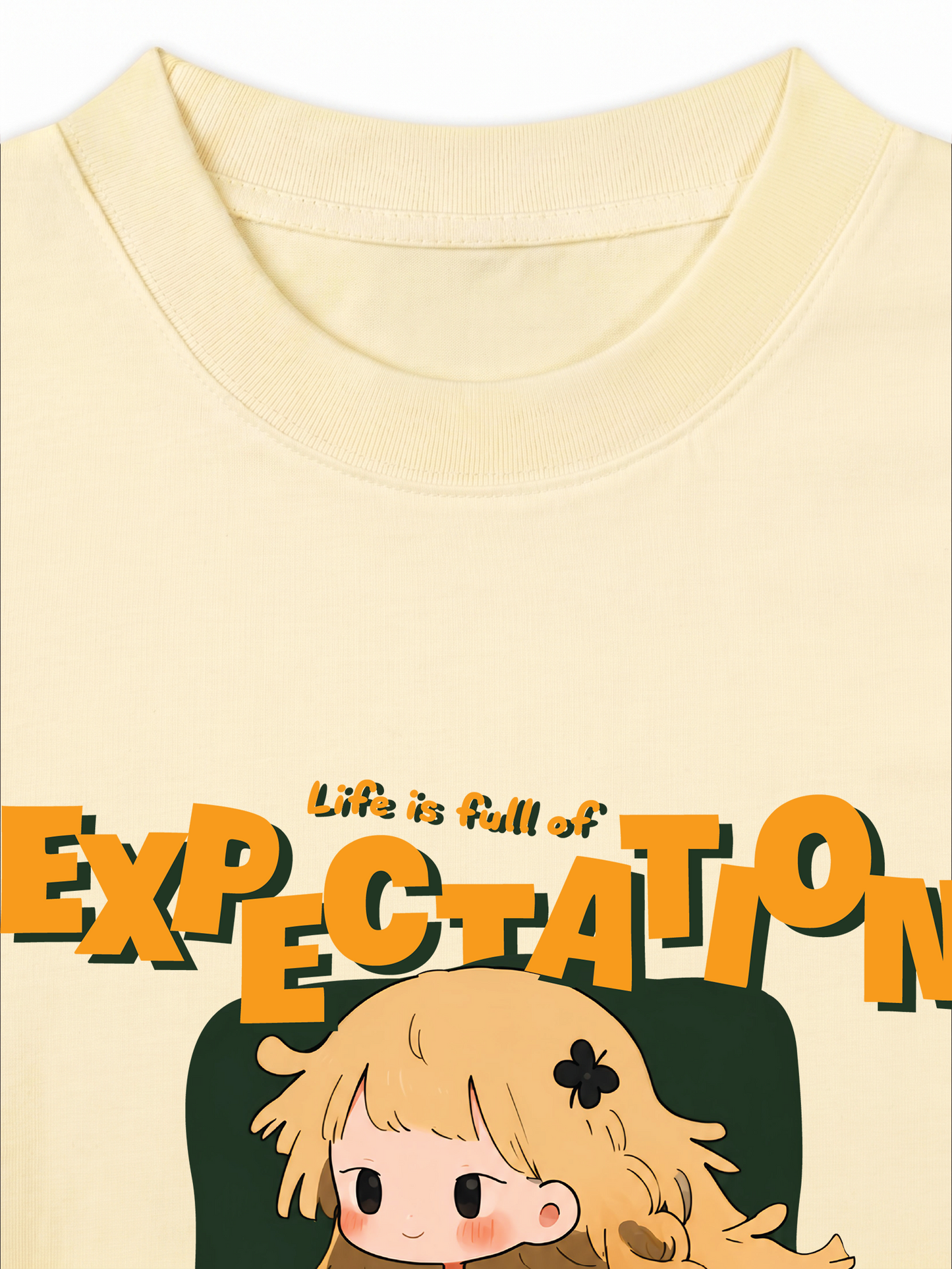 Áo Thun Relaxed Fit Life Is Full Of Expectation