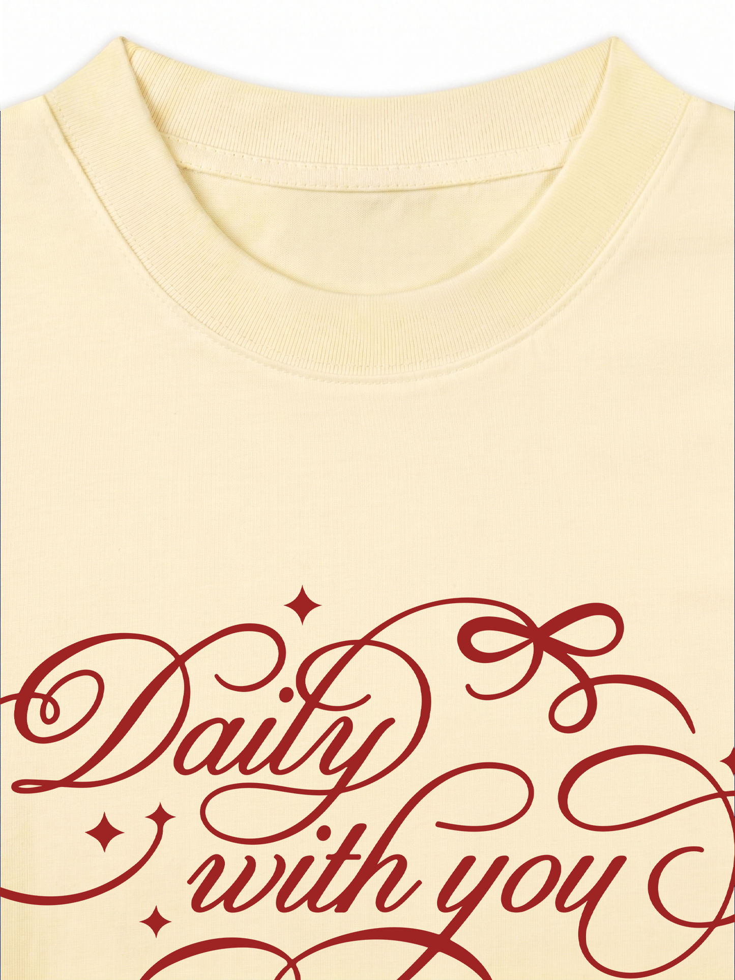 Áo Thun Relaxed Fit Daily With You