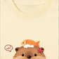 Áo Thun Relaxed Fit Animal Mood Bubble Beaver