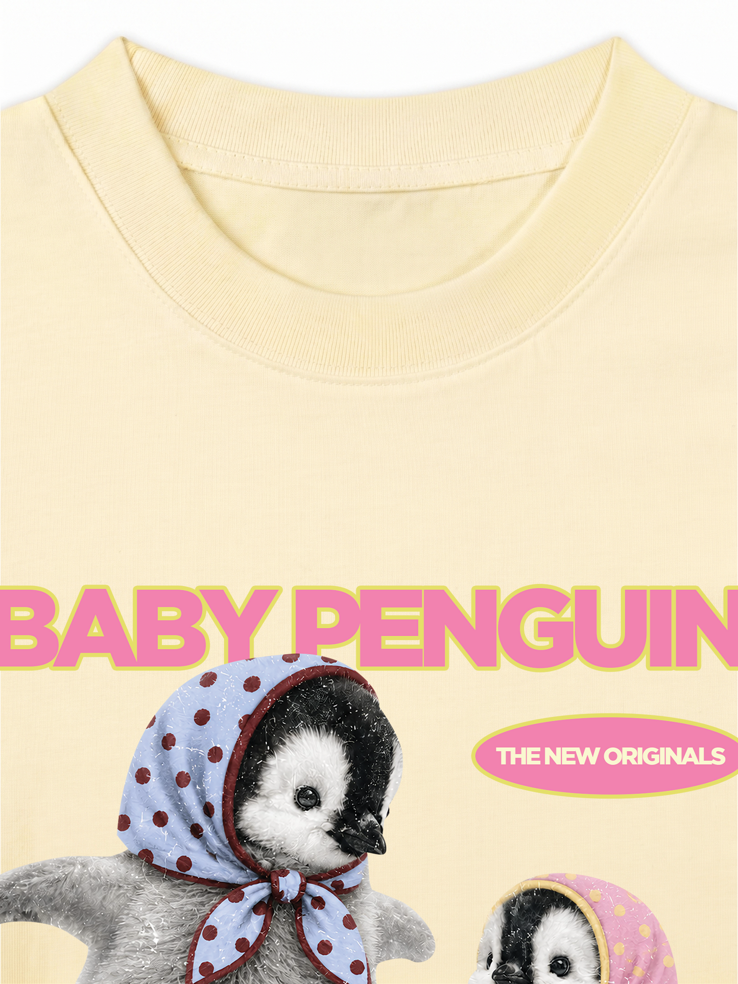 Áo Thun Relaxed Fit Baby Penguin
