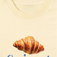 Áo Thun Relaxed Fit Croissant Quote