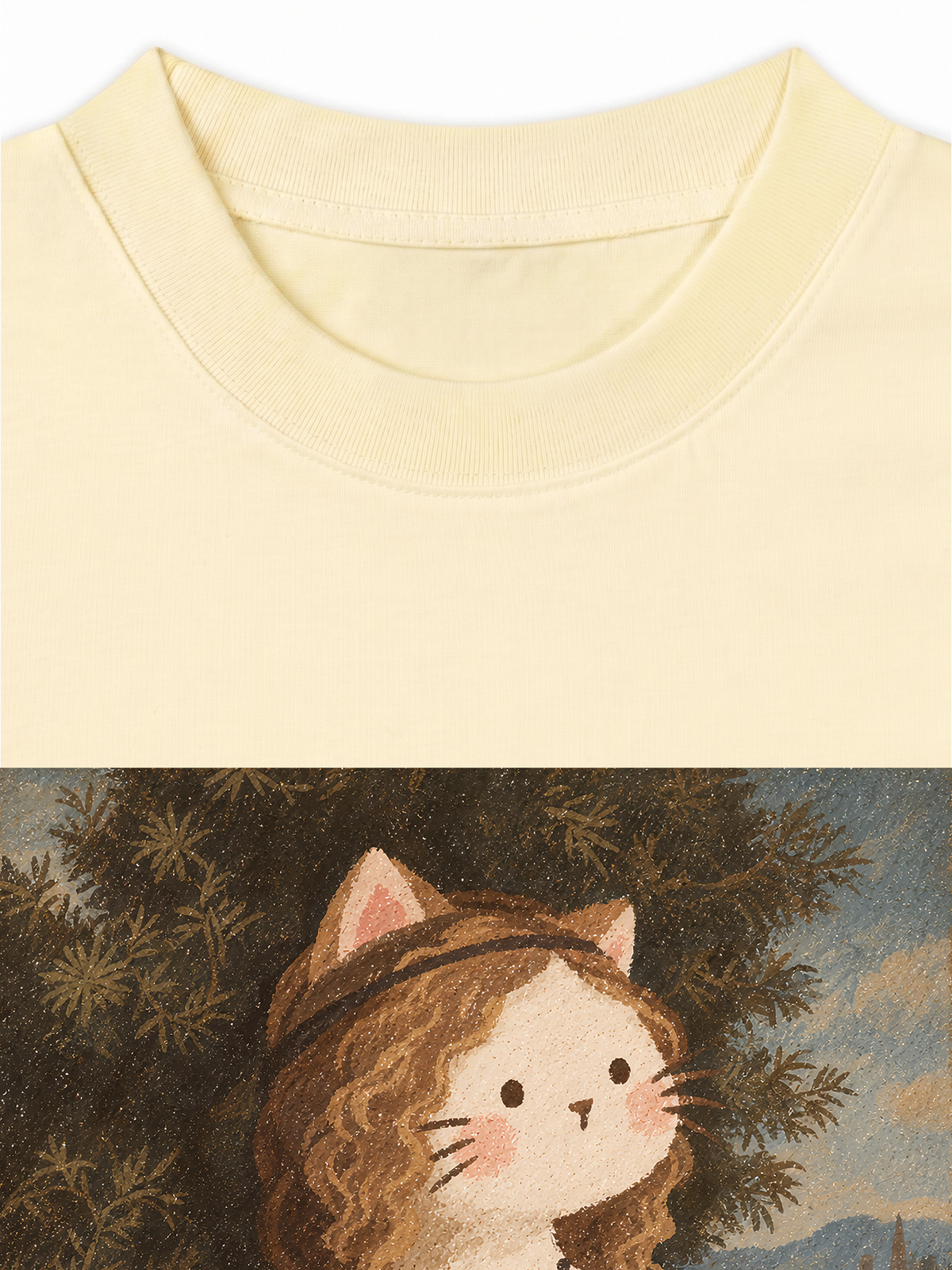 Áo Thun Relaxed Fit Ginevra de' Meowci