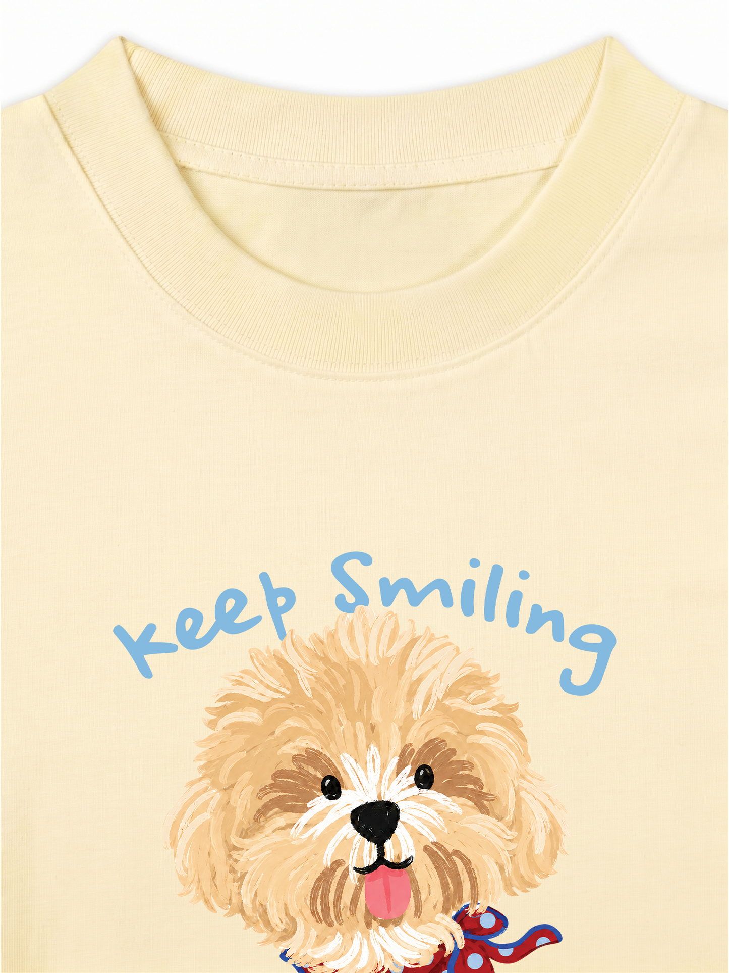 Áo Thun Relaxed Fit Keep Smiling