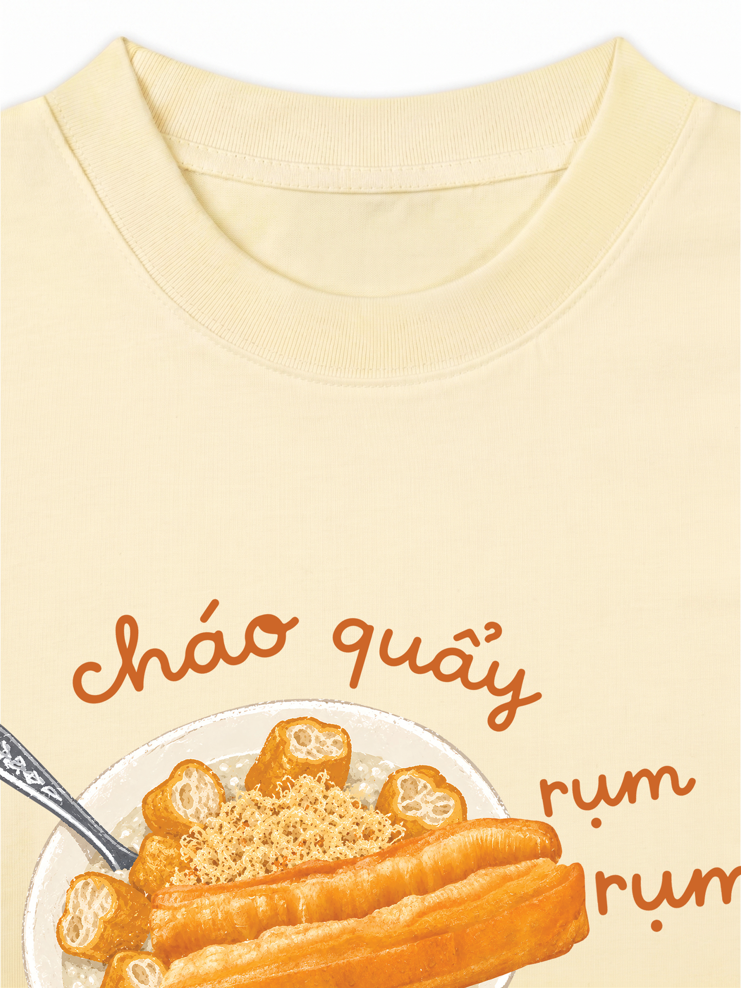Áo Thun Relaxed Fit Cháo Quẩy