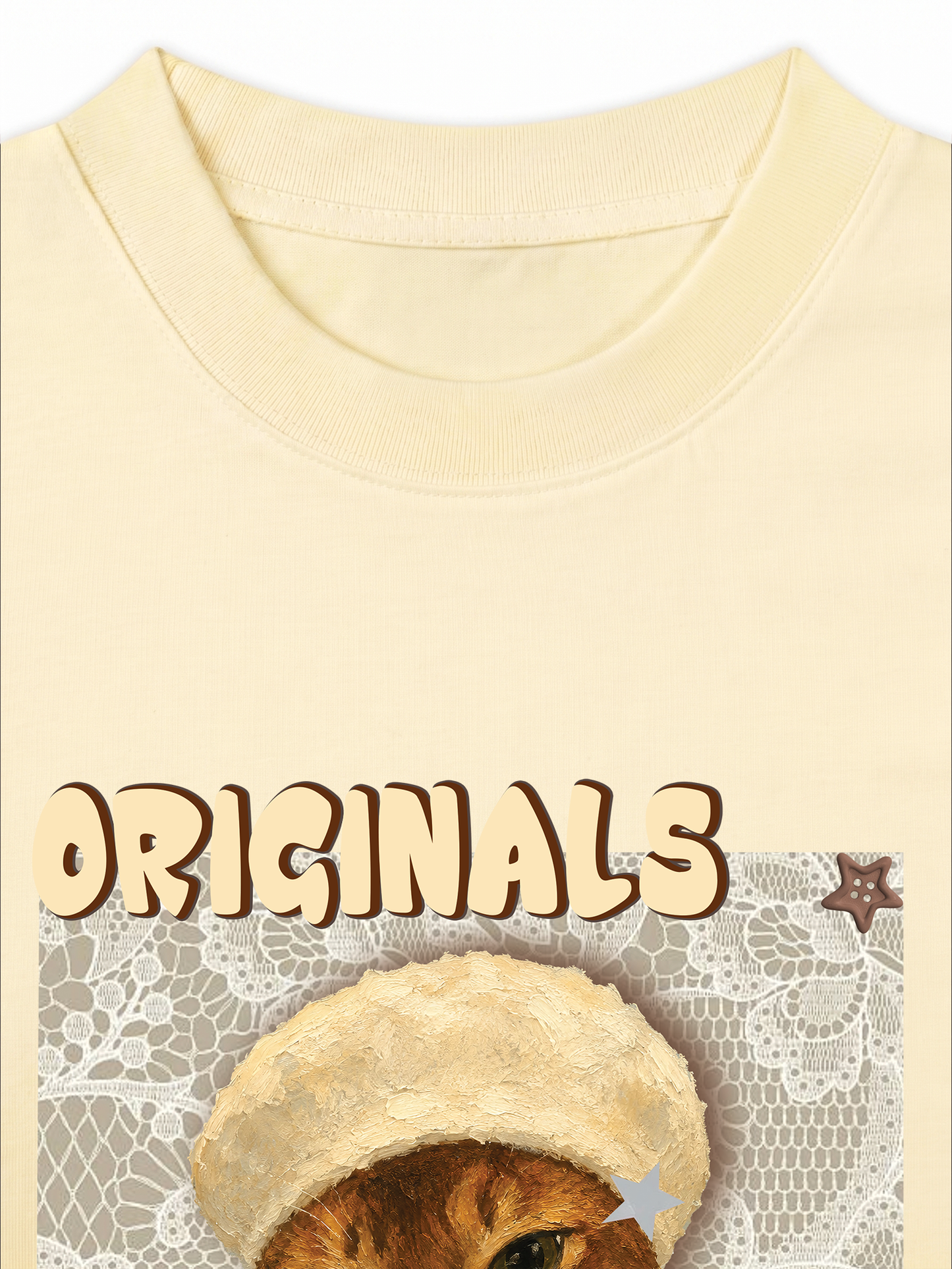 Áo Thun Relaxed Fit Originals Angle Meow