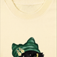 Áo Thun Relaxed Fit Black Cat Girl