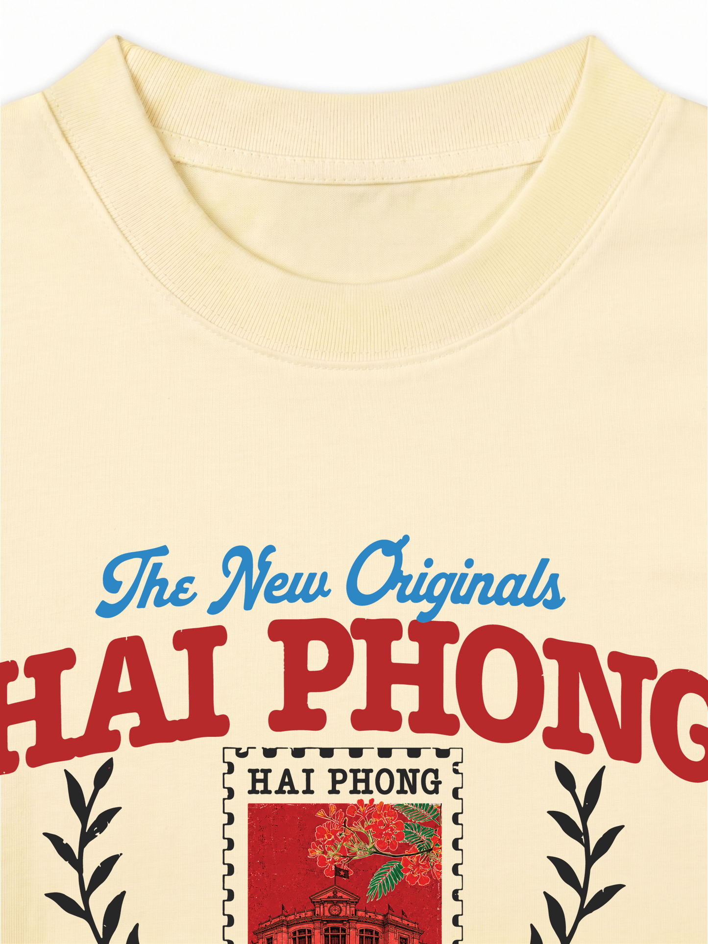 Áo Thun Relaxed Fit Thành Phố Hoa Phượng Đỏ