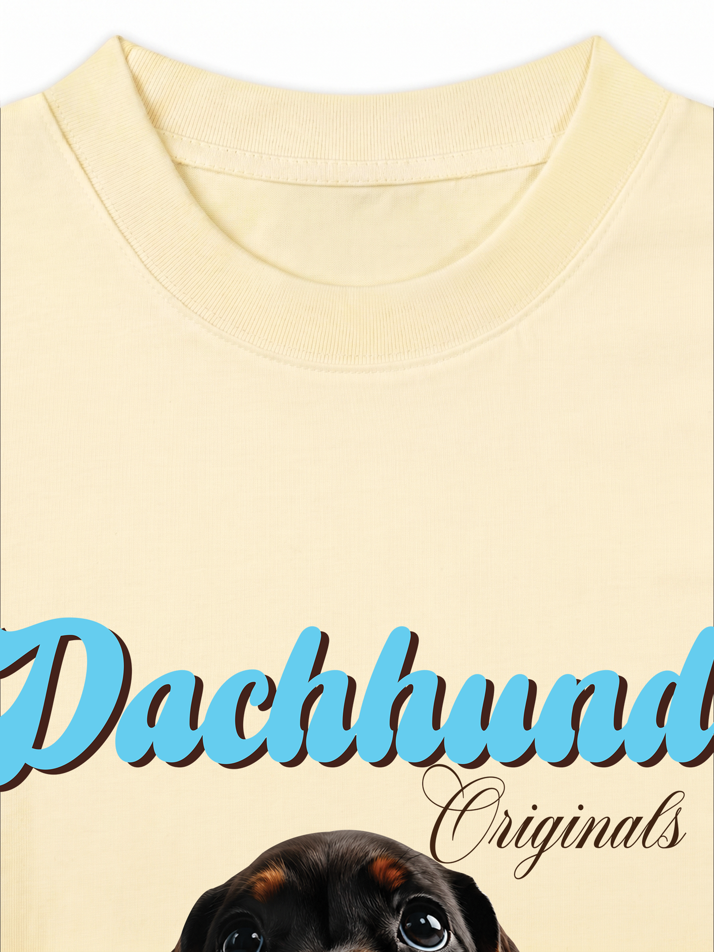 Áo Thun Relaxed Fit Originals Couple Dachhund
