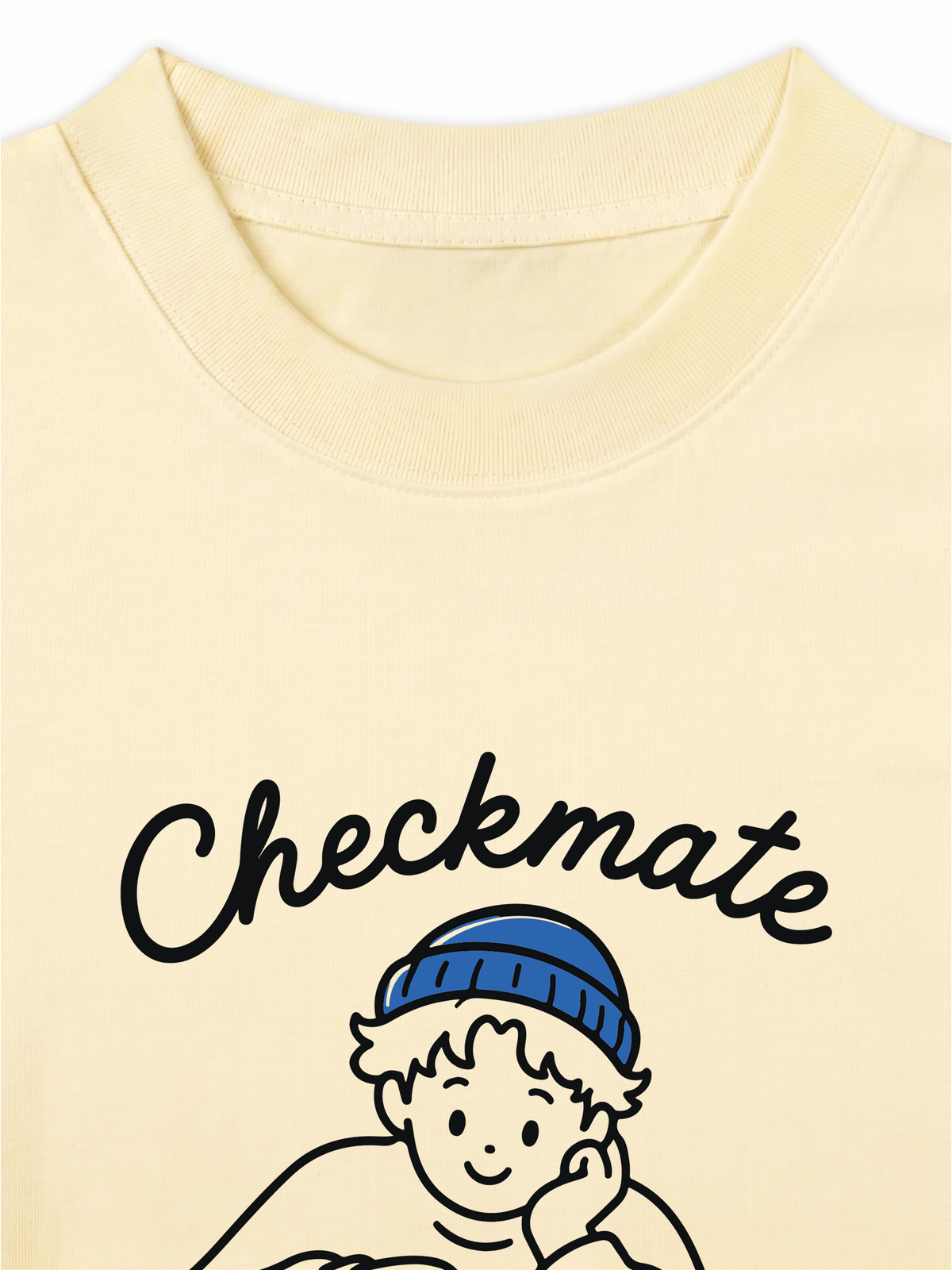 Áo Thun Relaxed Fit Checkmate