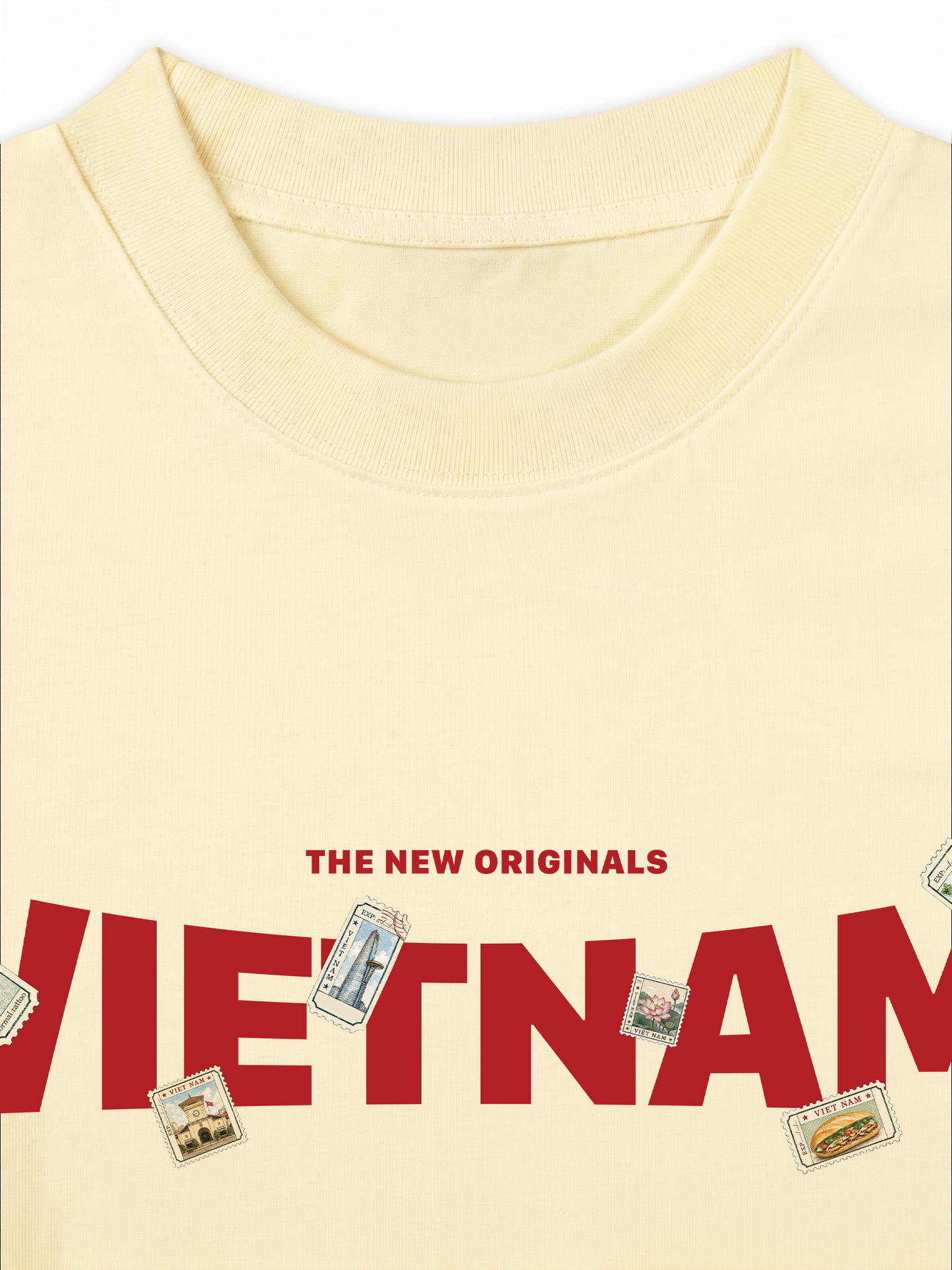 Áo Thun Relaxed Fit Vietnam Stamp