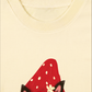Áo Thun Relaxed Fit Strawberry Meow Kitten Day