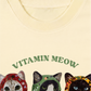 Áo Thun Relaxed Fit Vitamin Meow