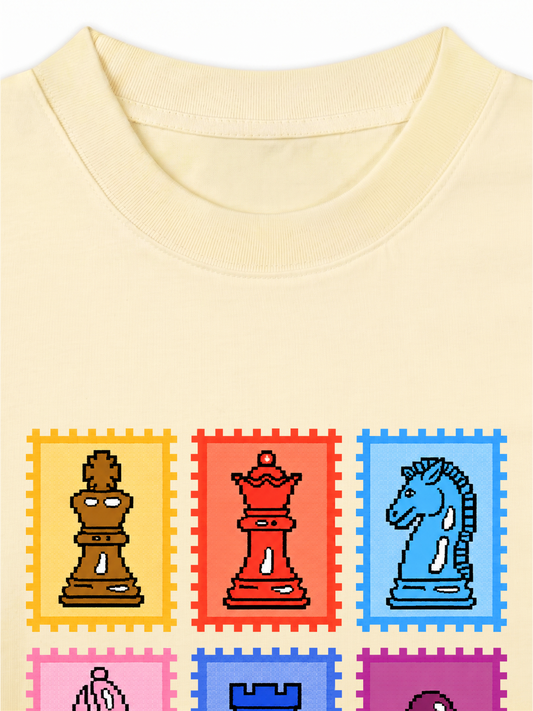 Áo Thun Relaxed Fit Less Talk More Chess