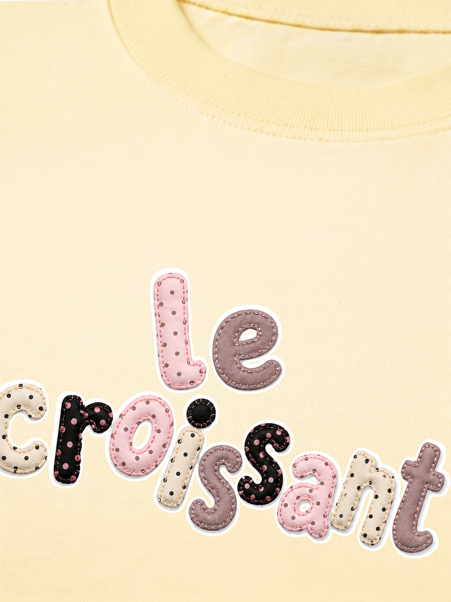 Áo Thun Relaxed Fit Le Croissant Sweetie