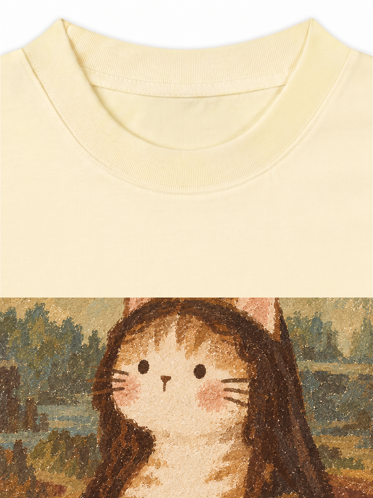 Áo Thun Relaxed Fit Mona Meowsa