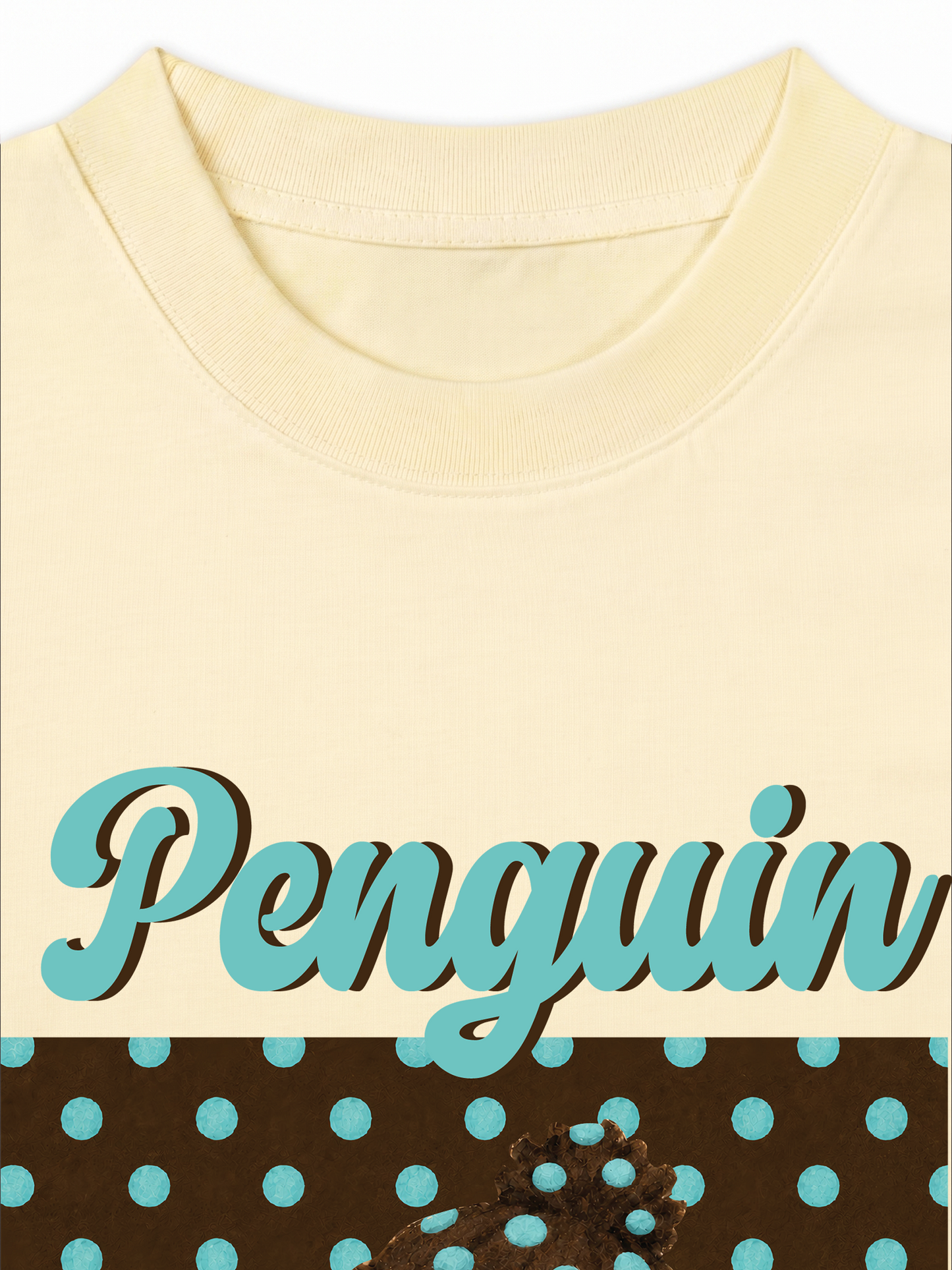 Áo Thun Relaxed Fit Animal Mood Cozy Penguin