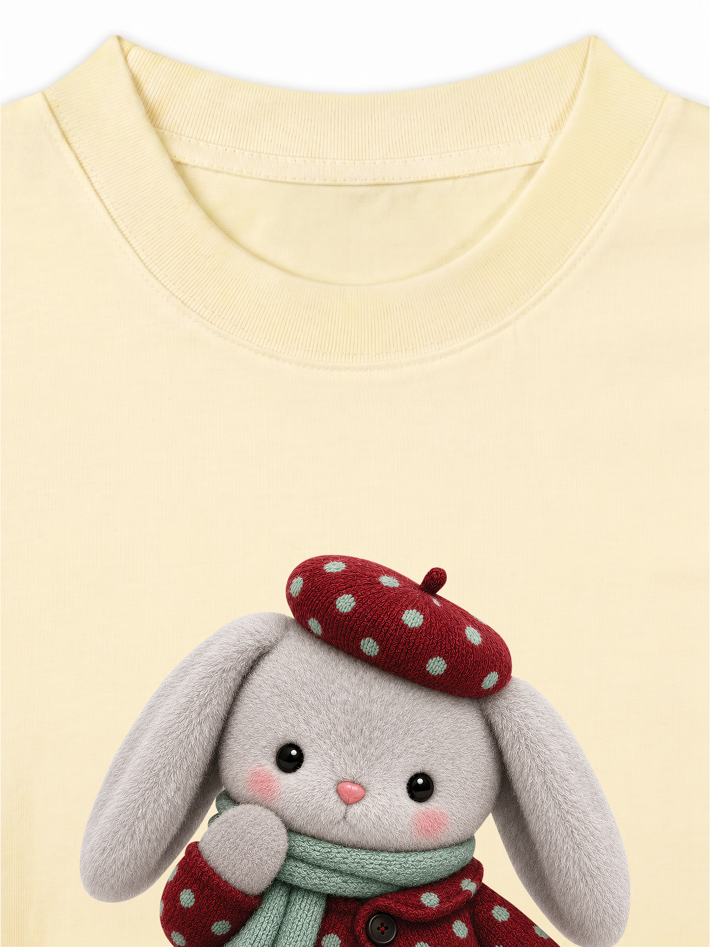 Áo Thun Relaxed Fit Cherry Bunny