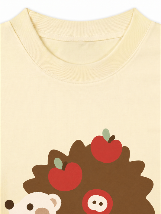 Áo Thun Relaxed Fit Apple Hedgehod