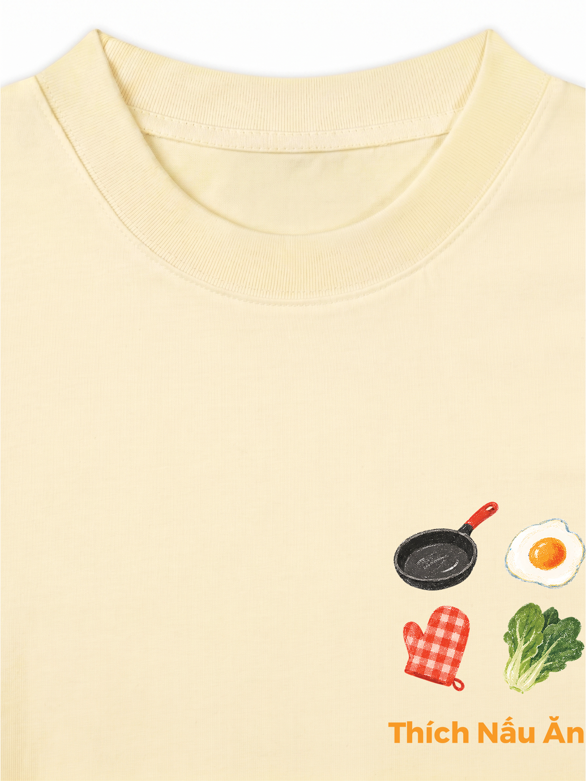 Áo Thun Relaxed Fit Thích Nấu Ăn