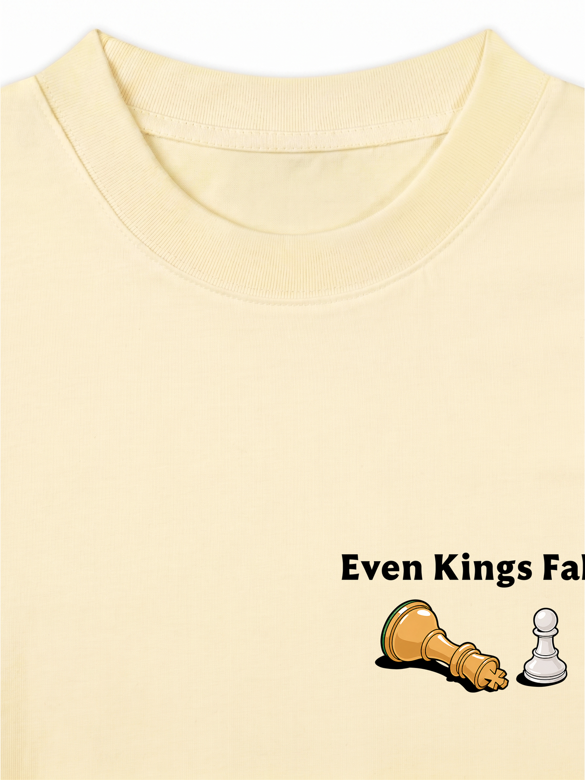 Áo Thun Relaxed Fit Even Kings Fall