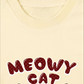 Áo Thun Relaxed Fit Meowy Cat Red Xmas Plaid