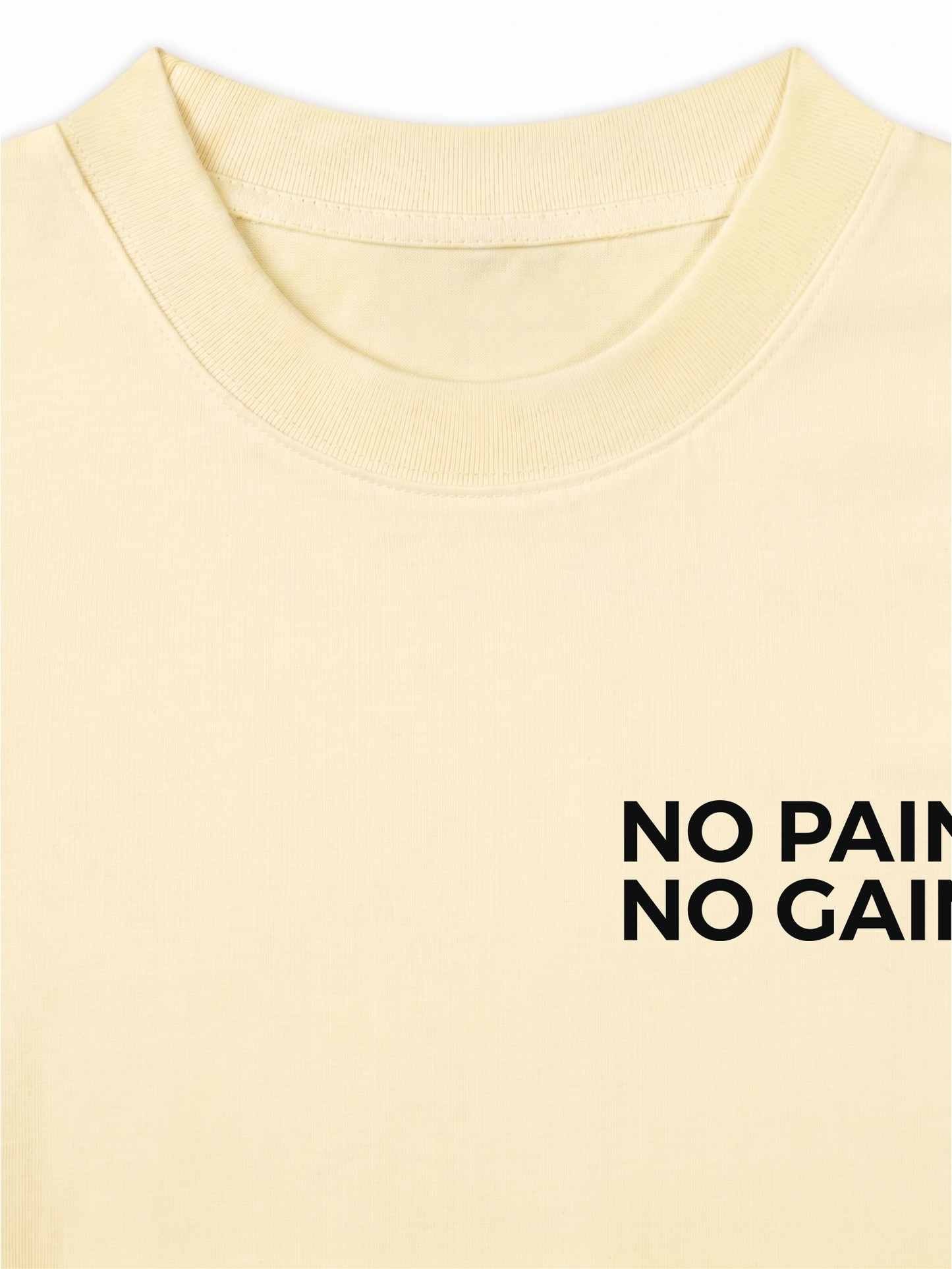 Áo Thun Relaxed Fit No Pain No Gain