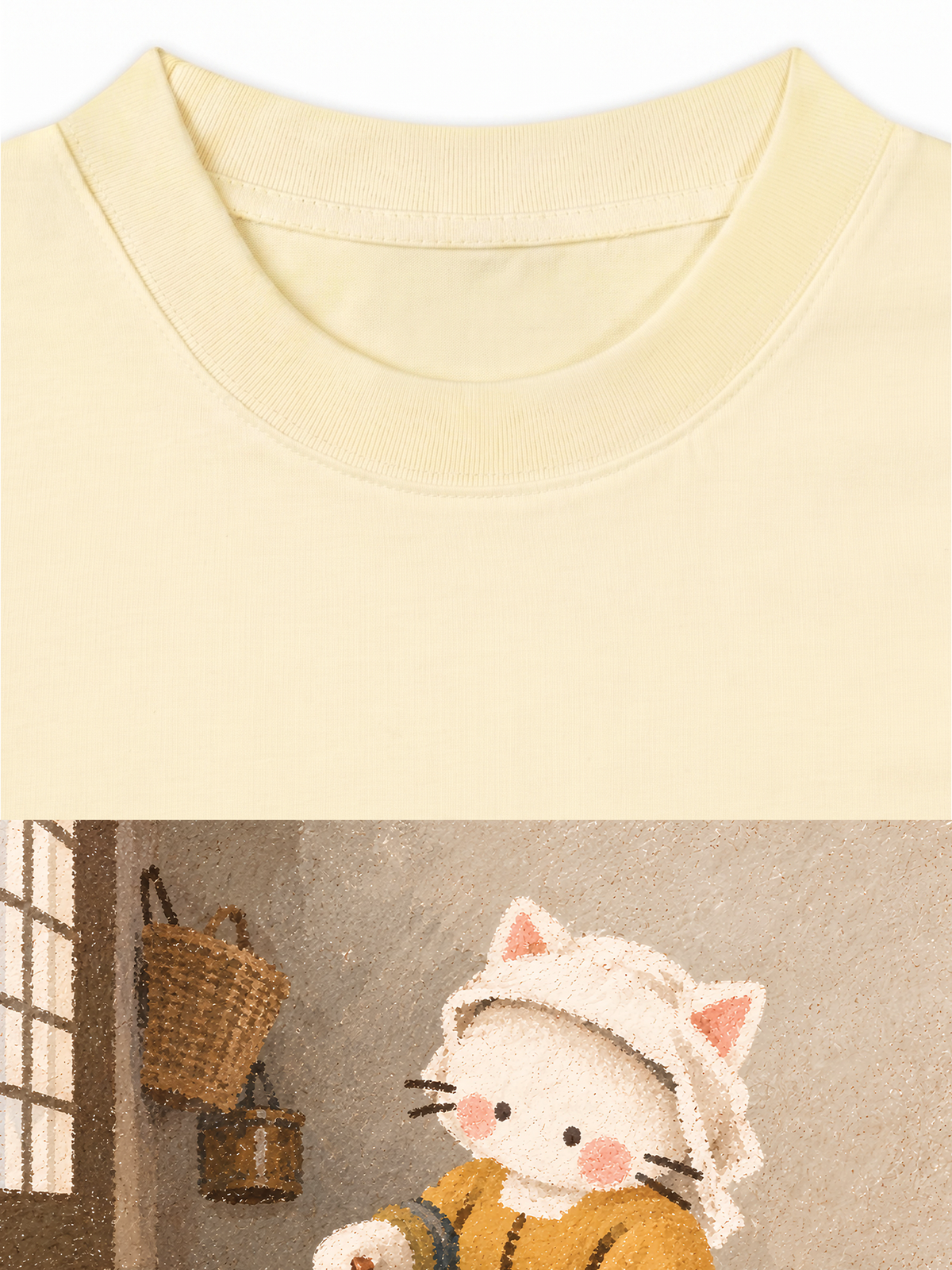 Áo Thun Relaxed Fit The Milkcat