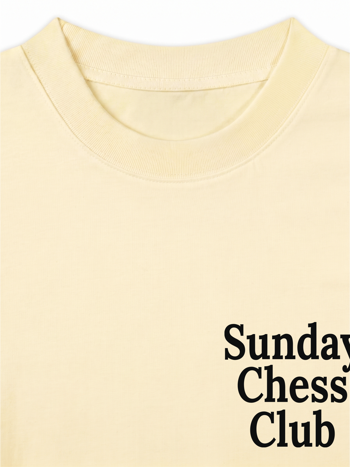 Áo Thun Relaxed Fit Sunday Chess Club
