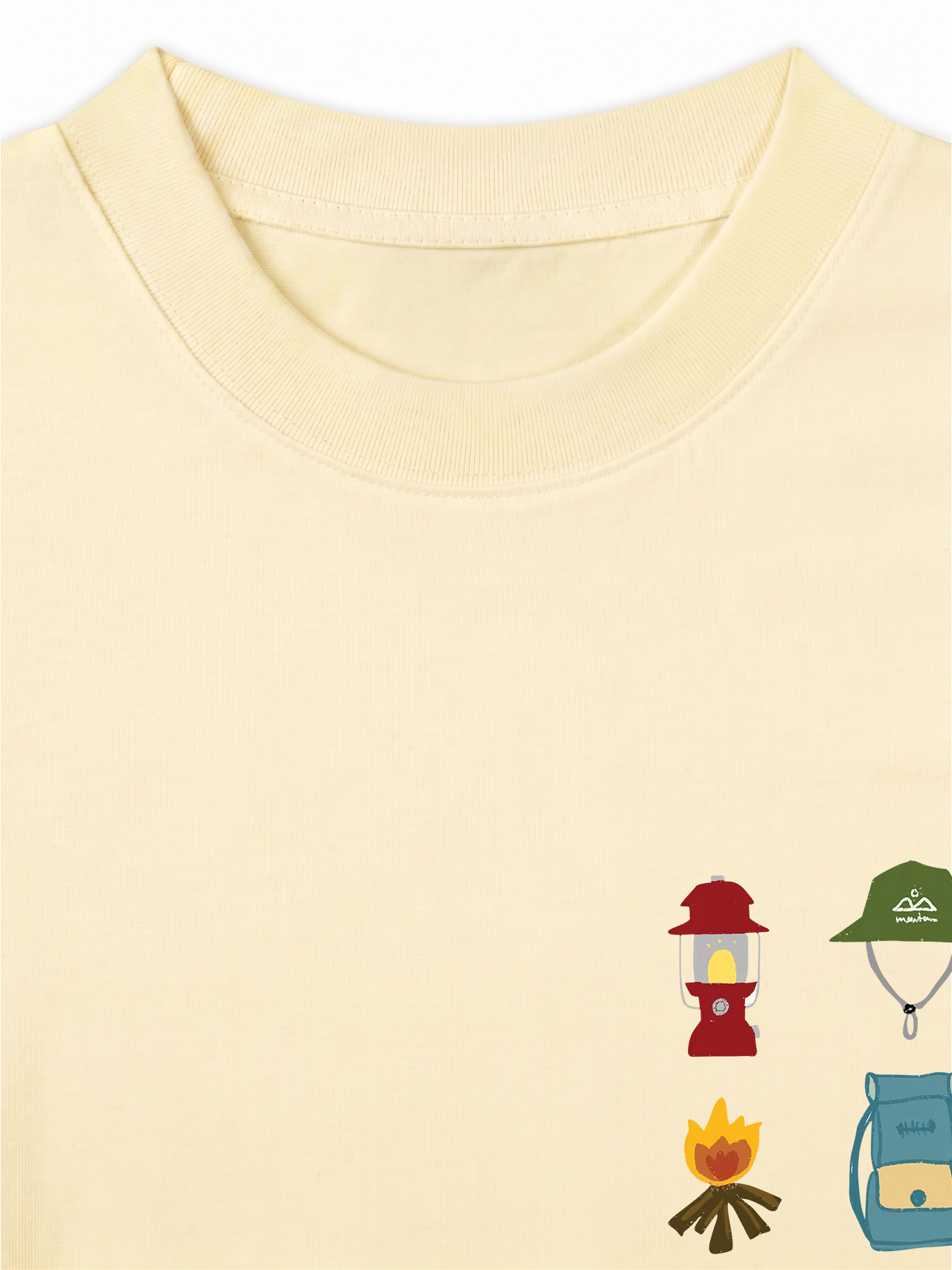 Áo Thun Relaxed Fit Thích Cắm Trại