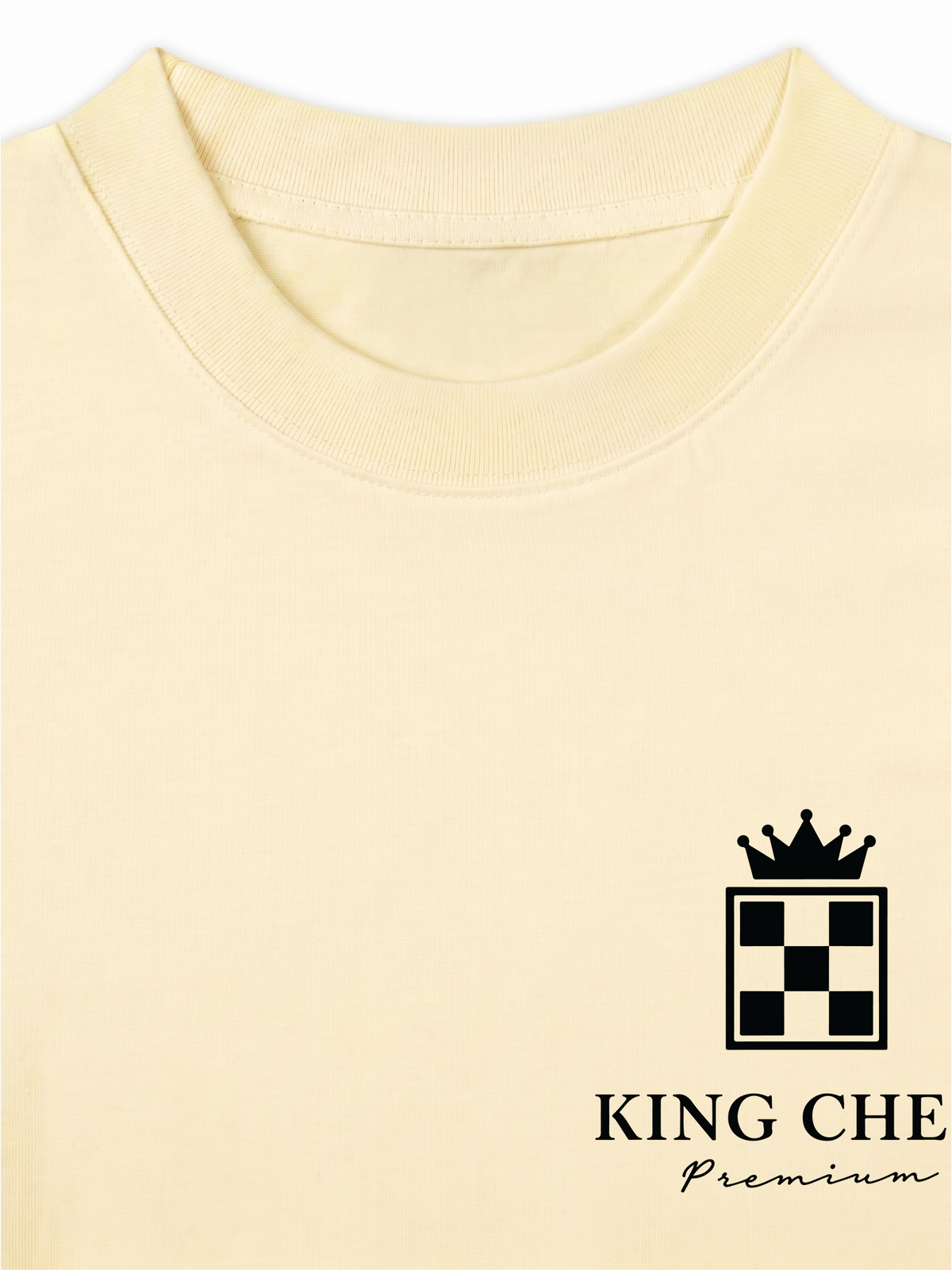 Áo Thun Relaxed Fit King Chess