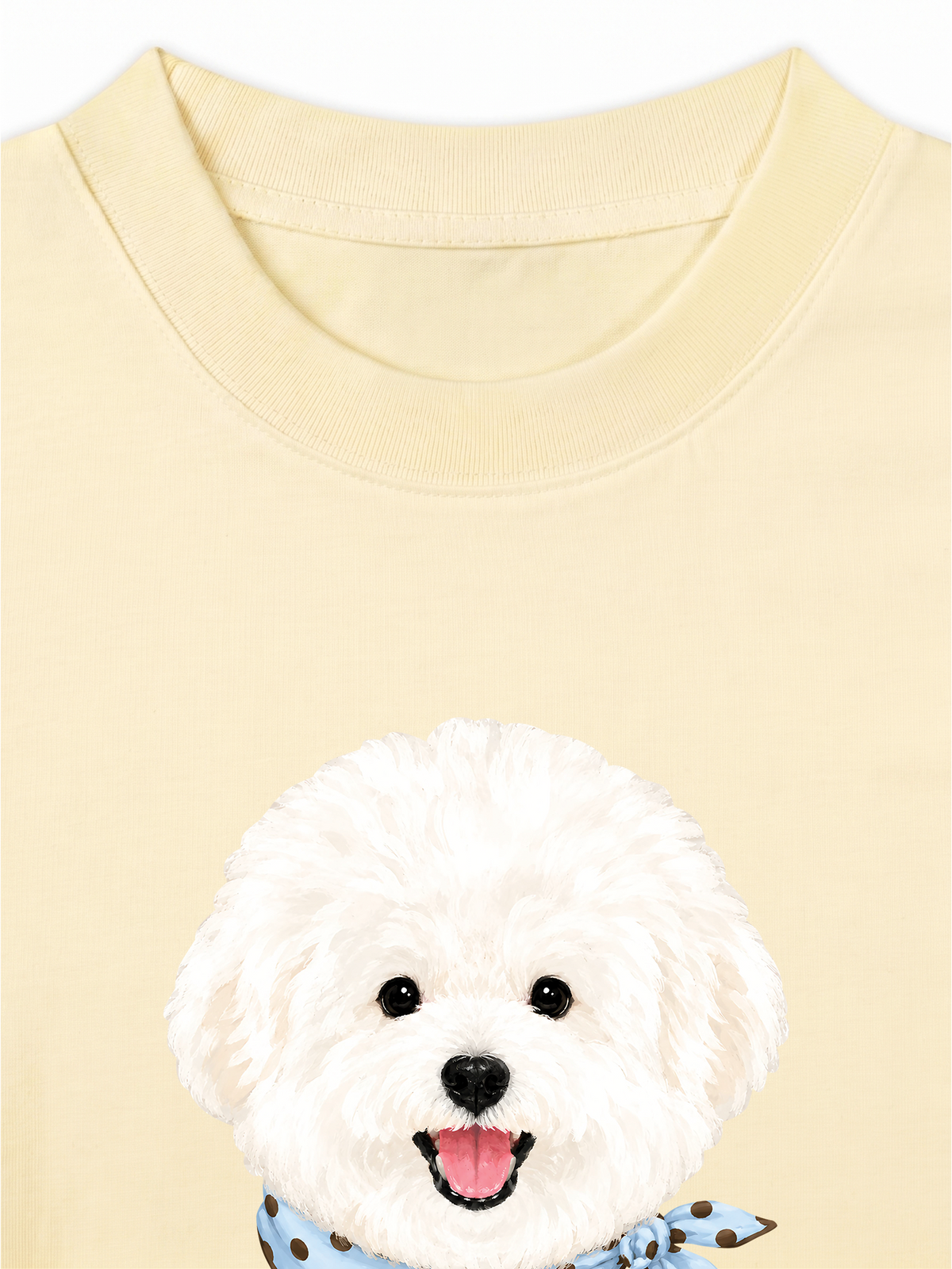 Áo Thun Relaxed Fit Cute Puppy