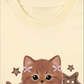 Áo Thun Relaxed Fit Brown Cat