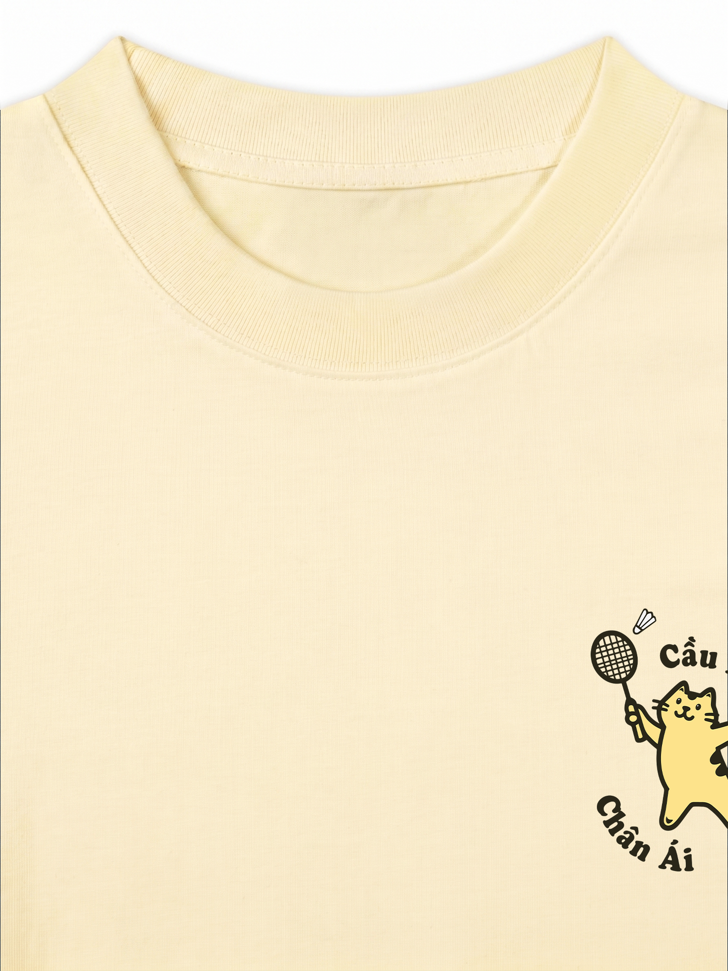Áo Thun Relaxed Fit Cầu Lông Là Chân Ái