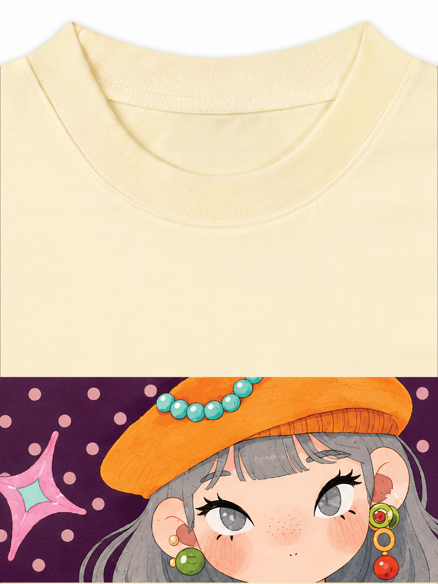 Áo Thun Relaxed Fit Orange Daydream Girl