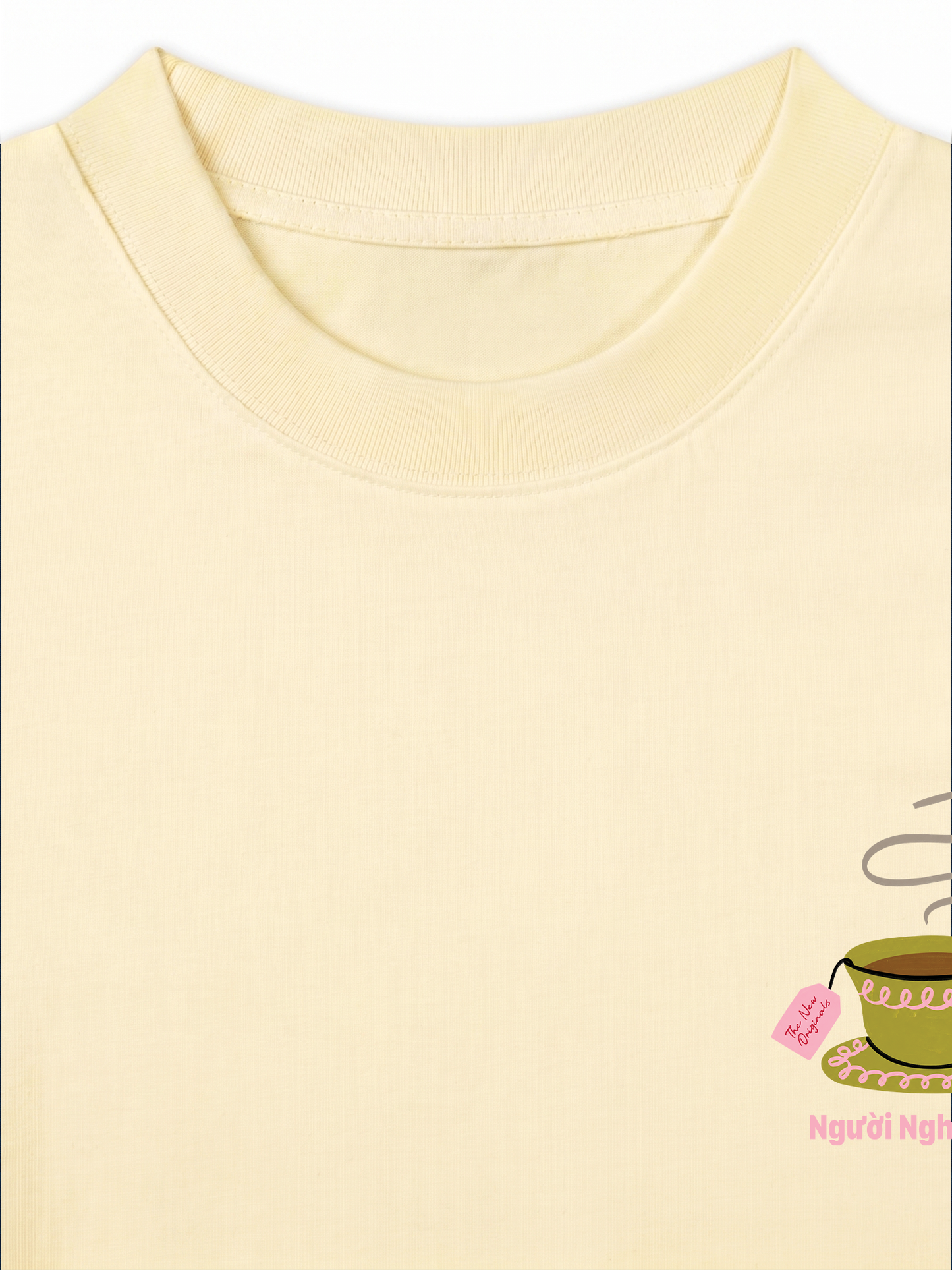 Áo Thun Relaxed Fit Người Nghiện Trà