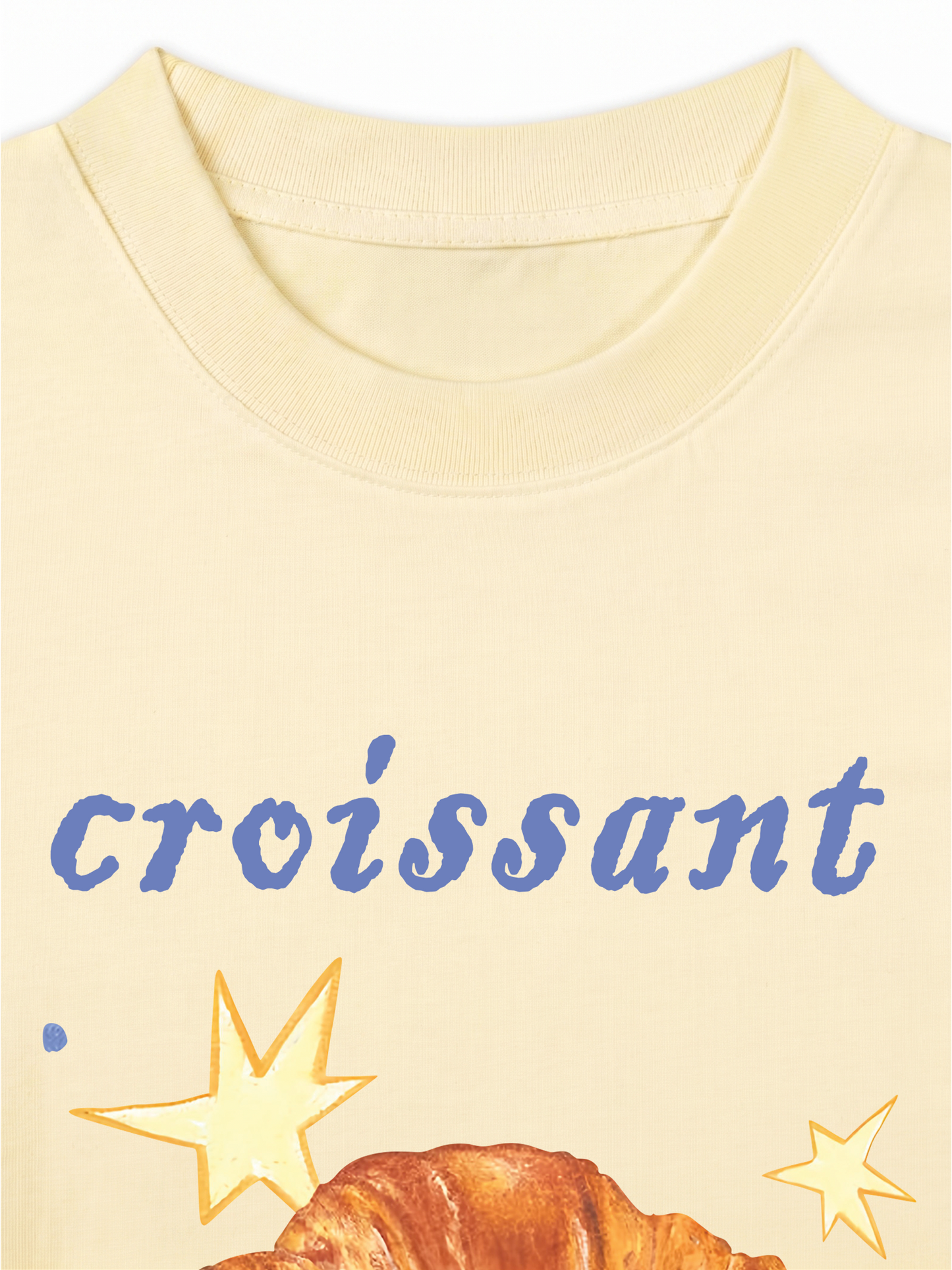 Áo Thun Relaxed Fit Croissant