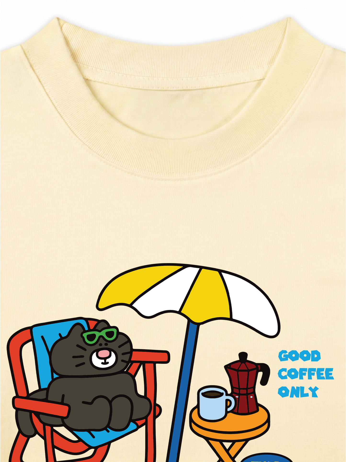 Áo Thun Relaxed Fit Good Coffee Only